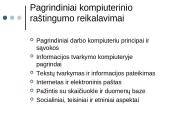 Kaip informacinės technologijos keičia visuomenę? 3 puslapis