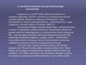 Informacinės visuomenės socialinės problemos 8 puslapis