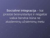Integruotas specialiųjų poreikių vaikų ugdymas 11 puslapis