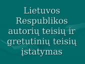 Intelektinės nuosavybės teisės 12 puslapis