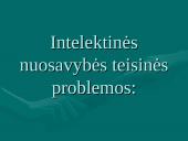 Intelektinės nuosavybės teisės 7 puslapis