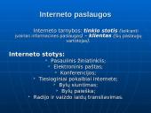 Interneto samprata ir adresai 6 puslapis