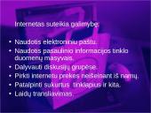 Internetas. Naršyklės. Paieška internete 3 puslapis