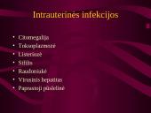 Intrauterinės infekcijos