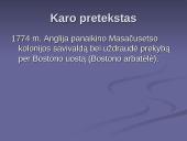 Jungtinių Amerikos Valstijų (JAV) nepriklausomybės karas 2 puslapis