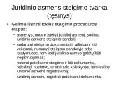 Juridiniai asmenys komercinių teisinių santykių dalyviai 19 puslapis