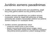 Juridiniai asmenys komercinių teisinių santykių dalyviai 6 puslapis