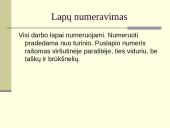Kaip tinkamai įforminti savarankišką darbą 4 puslapis