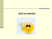 Kaip tinkamai įforminti savarankišką darbą 10 puslapis