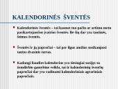Kalendorinės šventės, jų reikšmė moksleivių etnokultūriniam ugdymui 3 puslapis