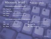Klavišų kombinacijos Windows 95/98, Microsoft Word, Excel programose 11 puslapis