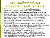 Komercinių ginčų sprendimai teisme ir arbitraže 20 puslapis