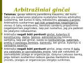 Komercinių ginčų sprendimai teisme ir arbitraže 8 puslapis