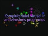 Kompiuteriniai virusai, antivirusinės programos