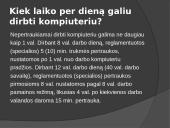 Kompiuteris ir sveikata - problemos Lietuvoje 12 puslapis