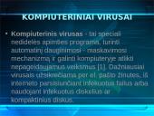 Kompiuteriniai virusai bei antivirusinės programos  2 puslapis