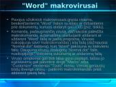 Kompiuteriniai virusai bei antivirusinės programos  11 puslapis
