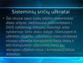 Kompiuteriniai virusai bei antivirusinės programos  8 puslapis