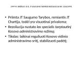Kosovo savivaldos laikinųjų institucijų vienašalės nepriklausomybės deklaracijos atitiktis tarptautinei teisei 6 puslapis