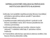 Kosovo savivaldos laikinųjų institucijų vienašalės nepriklausomybės deklaracijos atitiktis tarptautinei teisei 8 puslapis