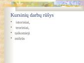 Kas yra kursinis darbas? 3 puslapis