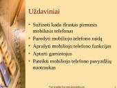 Mobiliojo telefono istorija 3 puslapis