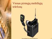 Mobiliojo telefono istorija 7 puslapis