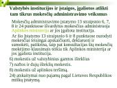 Mokesčių administravimo teisinė charakteristika. Bendrieji principai 4 puslapis