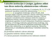 Mokesčių administravimo teisinė charakteristika. Bendrieji principai 5 puslapis