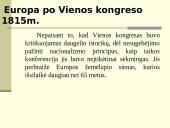 Nacionalizmo atsiradimas ir tautiniai sąjūdžiai Europoje 14 puslapis