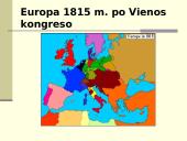 Nacionalizmo atsiradimas ir tautiniai sąjūdžiai Europoje 15 puslapis