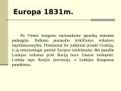 Nacionalizmo atsiradimas ir tautiniai sąjūdžiai Europoje 17 puslapis