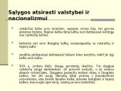 Nacionalizmo atsiradimas ir tautiniai sąjūdžiai Europoje 4 puslapis