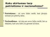 Nacionalizmo atsiradimas ir tautiniai sąjūdžiai Europoje 9 puslapis
