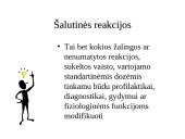 Nepageidaujamos vaistų reakcijos.  Farmakologiniai jų pagrindai 6 puslapis