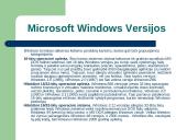 Operacinės sistemos ir jų tipai 5 puslapis