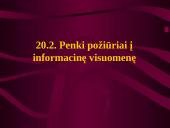 5 požiūriai į informacinę visuomenę 2 puslapis