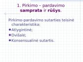 Pirkimo-pardavimo sutarties pagrindai 5 puslapis