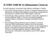 Pirmoji sovietinė okupacija 5 puslapis