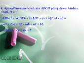 Pitagoro teorema 4 puslapis