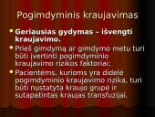 Pogimdyminis kraujavimas 13 puslapis