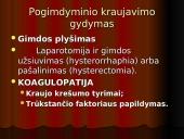 Pogimdyminis kraujavimas 18 puslapis