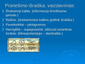 Pranešimai ir signalai. Ženklai ir abėcėlės 11 puslapis
