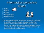 Pranešimai ir signalai. Ženklai ir abėcėlės 3 puslapis