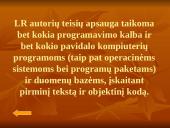 Neteisėtas programų naudojimas bei teisinė atsakomybė 10 puslapis