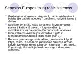 Rašto raida bei kilmė 6 puslapis