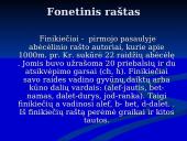 Rašto kilmė ir jos raidos pakopos  15 puslapis