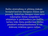 Rašto kilmė ir jos raidos pakopos  3 puslapis