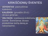 Religijos. Krikščionybė 14 puslapis