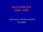 Rezistencija 1945-1953. Lietuvos laisvės kovos sąjūdis